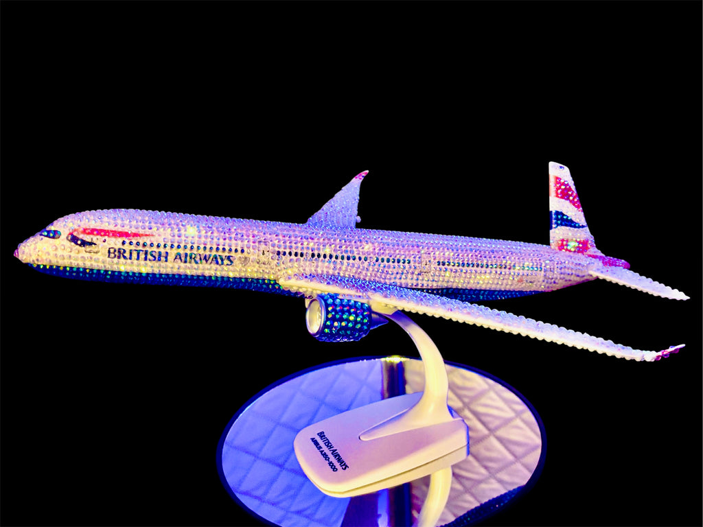 British Airways Bedazzled Aeroplane