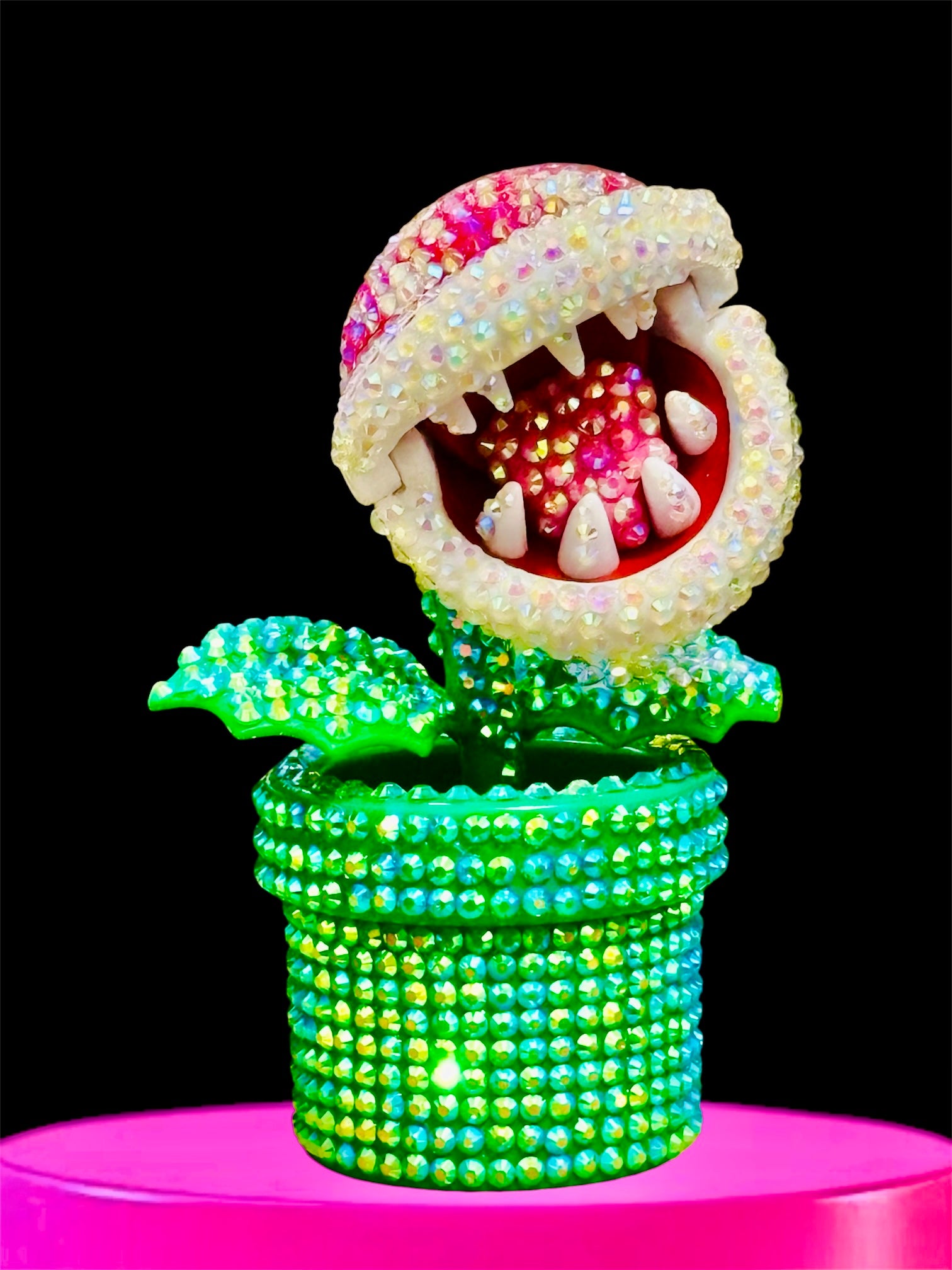 ✨🎋💎 Bejewelled Piranha Plant (Super Mario Bros)