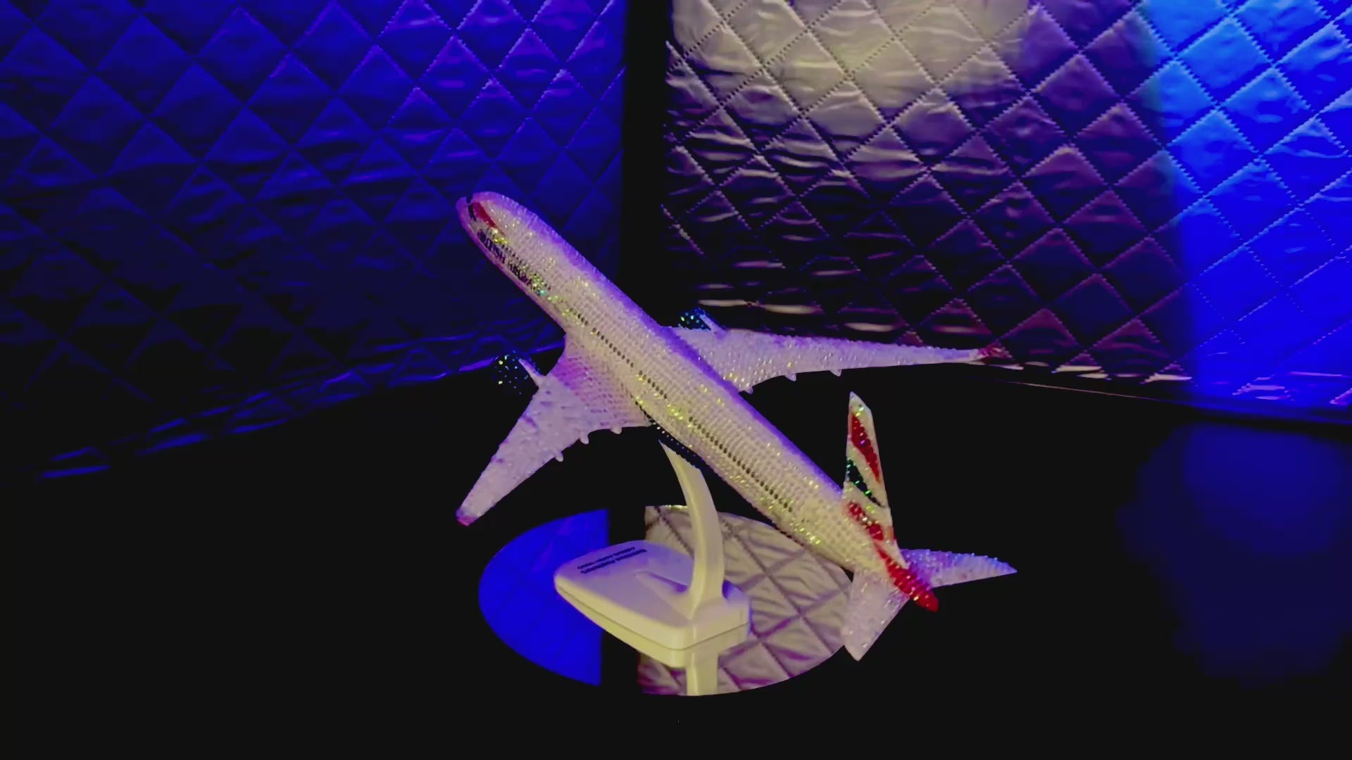 British Airways Bedazzled Aeroplane